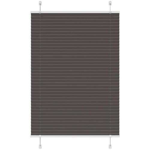 vidaXL Plisirana žaluzija črna 95x150 cm Širina tkanine 94,4 cm Cene