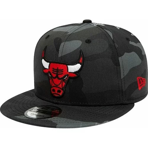 Chicago Bulls Baseball Kapa 9Fifty NBA Team Camo Black Camo S/M