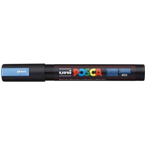  Uni pc-5m Posca metallic plavi Slike
