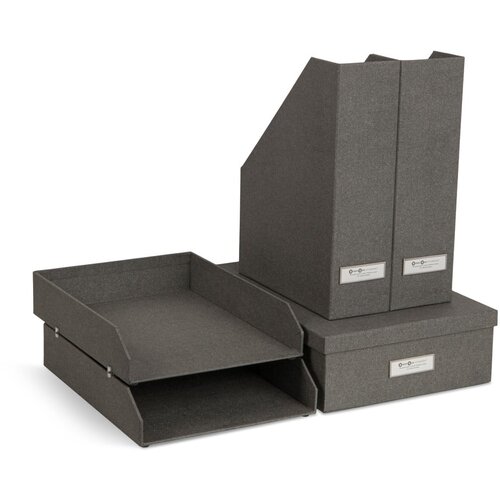 Bigso Box of Sweden Kartonasti organizatorji za dokumente v kompletu 5 ks Holger &amp;ndash; Slike