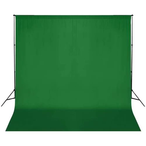  Podporni sistem za ozadje 600 x 300 cm zelene barve