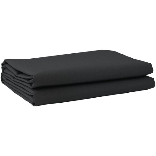 VidaXL Tkanina za zamjenu tende Crna 10x1.6 m Slike