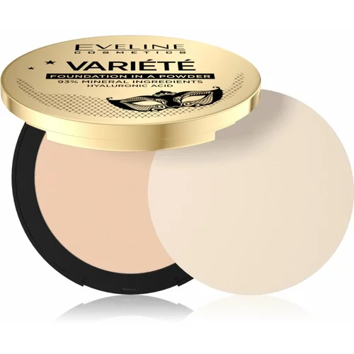 Eveline Cosmetics Variété mineralni kompaktni puder z aplikatorjem odtenek 01 Light 8 g