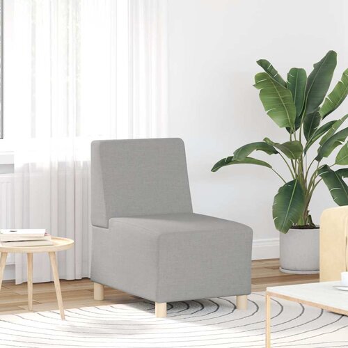  Modularna sofa bez naslona za ruke, siva, 55 cm, tkanina Cene