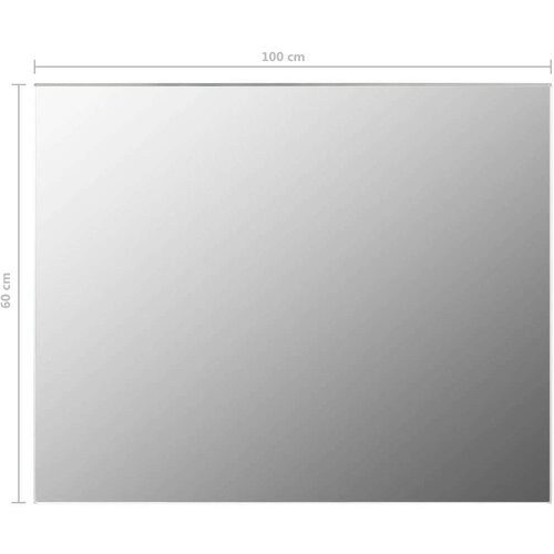  Ogledalo bez okvira 100 x 60 cm stakleno Slike