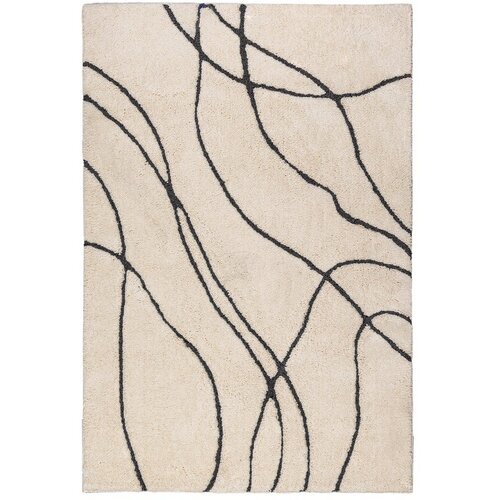 Flair Rugs Kremno bela preproga 120x170 cm Flow – Cene