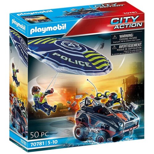 Playmobil policijsko padalo z amfibijskim vozilo 70781 - city action Slike