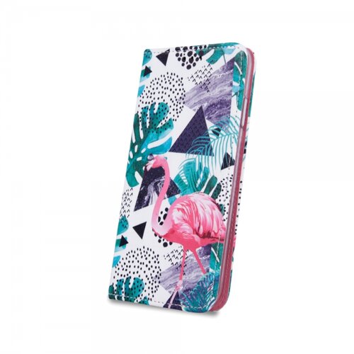 Onasi Flamingo preklopna torbica za Huawei P30 Lite - zeleno roza Cene