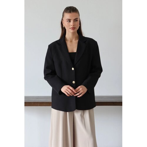 TRENDYOLMILLA ženska jakna model Twoaw26Bc00040, crna Cene