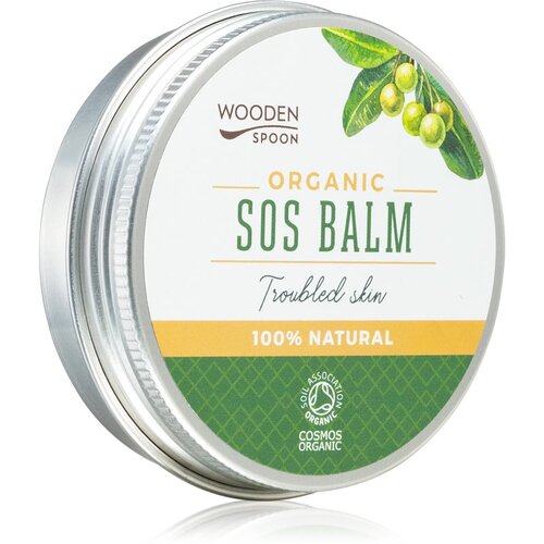 WoodenSpoon Organic SOS balzam za dehidrirano in po&amp;scaron;kodovano kožo 60 ml Slike