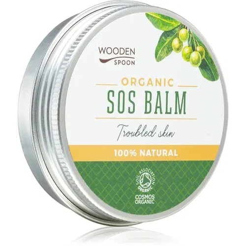 WoodenSpoon Organic SOS balzam za dehidrirano in poškodovano kožo 60 ml