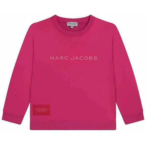 Marc Jacobs Dječja dukserica boja: ljubičasta, s tiskom