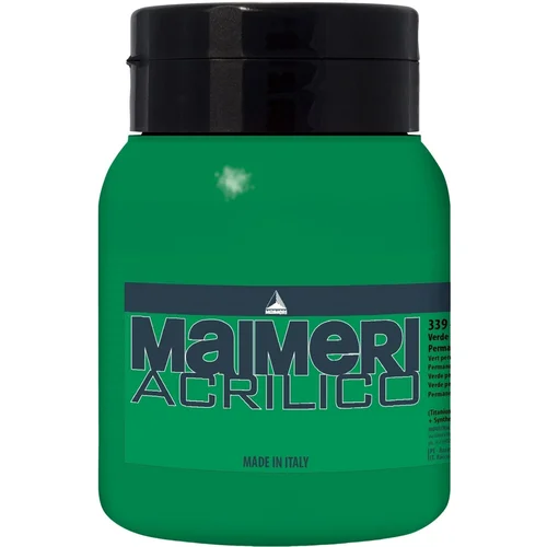 Maimeri Acrilico Akrilna barva Permanent Green Deep 340 500 ml 1 kos