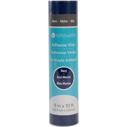 Silhouette Matte Removable Vinyl - 22,9 cm x 3 m - Navy Slike