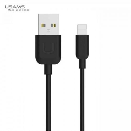 Usams podatkovni kabel U2 SJ097 Lightning 2A dožina 1 m QC - črn Slike