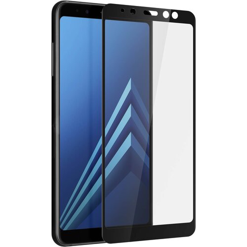 AVIZAR Kaljeno zaščitno steklo za Samsung Galaxy A8 9H Black Contour, (20530732) Cene