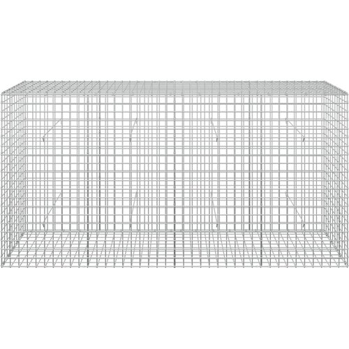  Gabion s 5 mm žicom i mrežom 5x5 cm 200x50x100 cm Slike