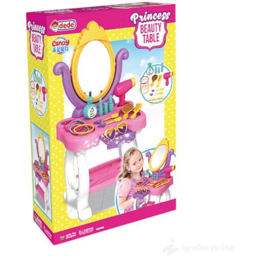  Toaletni sto za &amp;scaron;minkanje PRINCESS Slike