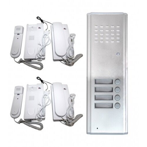 Master Interfon za 4 sprata RL-4A+4PCS Cijene