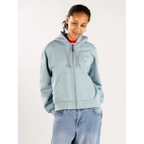 Carhartt WIP Casey Zip Hoodie silver Cijene