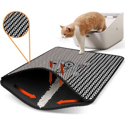 WALLXPERT Nrszn0237 multicolor cat litter mat Slike