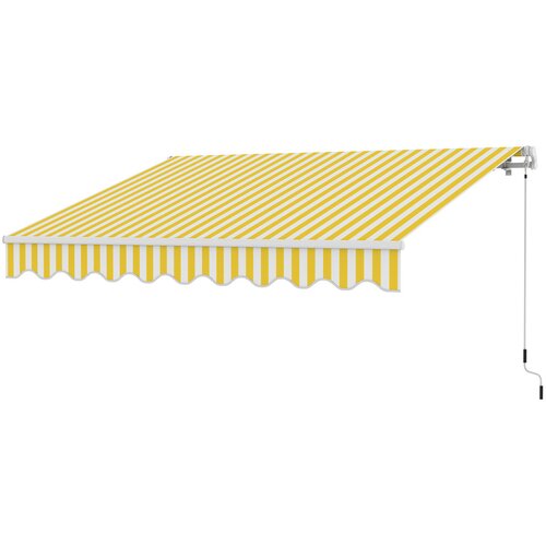  tenda tika 3,95x2,5 m, žuto bijela Cijene