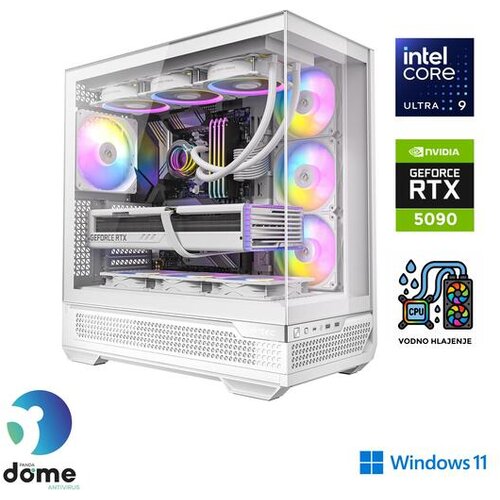 ANNI gaming namizni računalnik Gamer Elite Ultra 9 285K/64GB/2TB SSD/Windows 11/RTX 5090/bela Cene