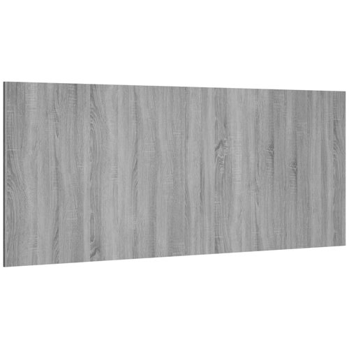Maison Chic posteljno vzglavje - vzglavna omarica - nočna omarica sivo sonoma 200x1,5x80 cm konstruiran les, (21707082) Slike