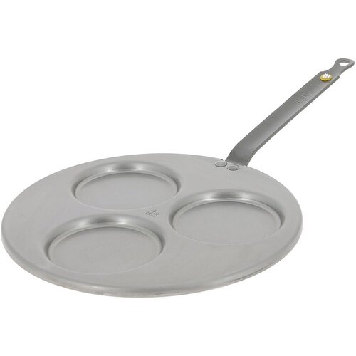 De buyer ponev s 3 okroglimi kalupi Mineral, 27 cm, železo Cene