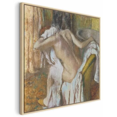  Slika - Edgar Degas &ndash; Woman drying herself 60x60 U prirodnom drvenom okviru Cijene
