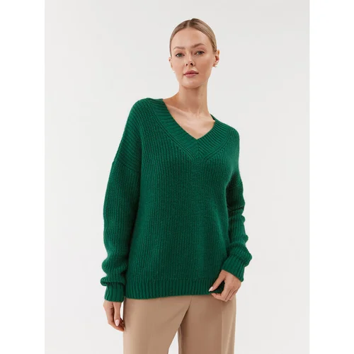 Weekend Max Mara Pulover Viaggio 23536621 Zelena Regular Fit