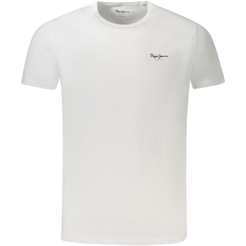PepeJeans SHORT SLEEVE T-SHIRT MEN WHITE Slike