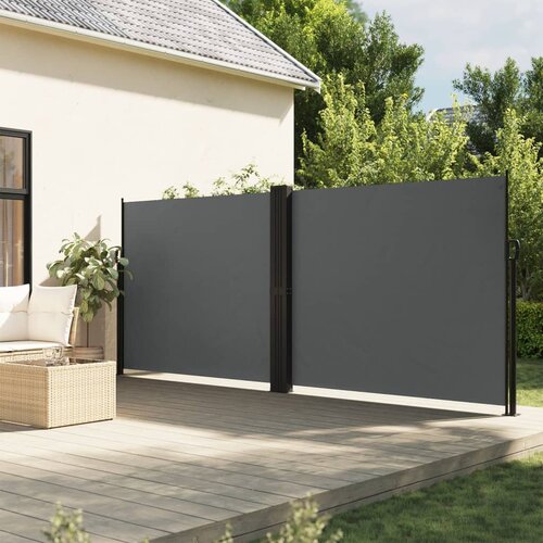  Bočna tenda na uvlačenje antracit 180 x 600 cm Cene