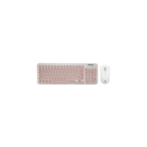  Tastatura + miš Everest KM-01K Pink USB BiH layout Cene