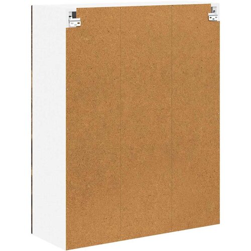  Zidni stakleni ormarić Lucca Dimljeni hrast 80 x 31 x 100 cm Slike