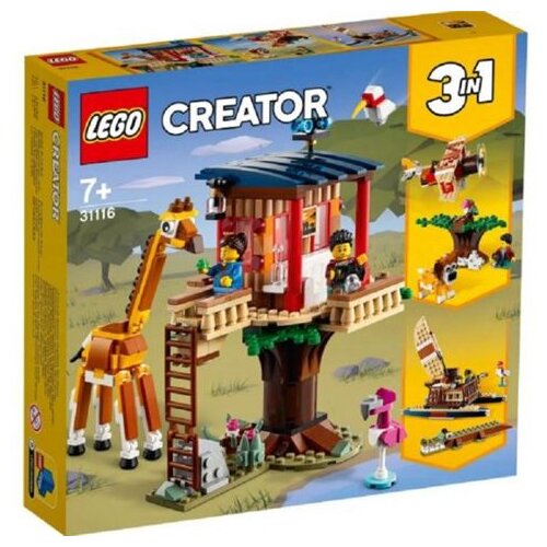 Lego kocke Creator Drevesna hišica za divjinski safari 31116 Cene