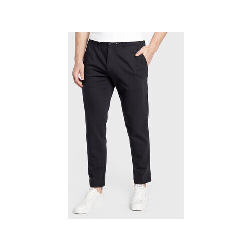 Roy Robson Hlače iz tkanine 968-51 Mornarsko modra Relaxed Fit Slike