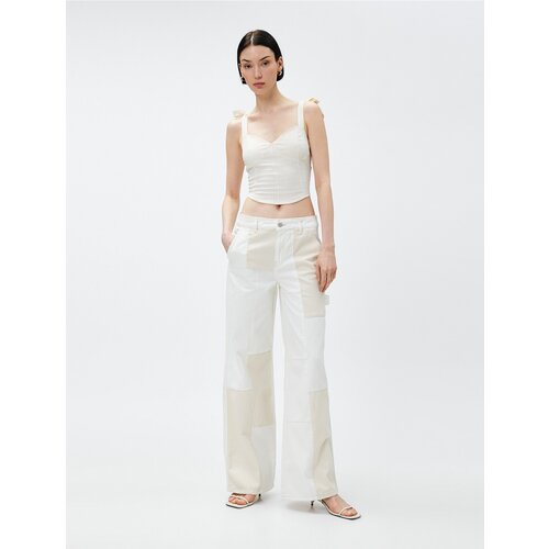 Koton Pants - Ecru Slike