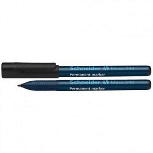Schneider Flomaster , permanent marker, Maxx 240, 1-2 mm, crni Cene