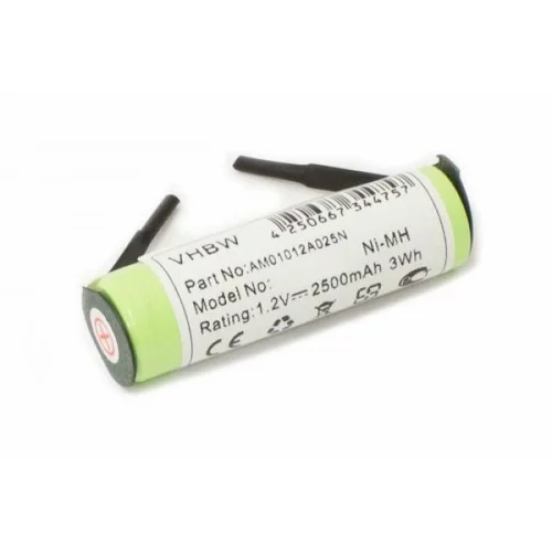 VHBW Baterija za Braun 1008 / 3008 / 5010 / 6510, 2500 mAh