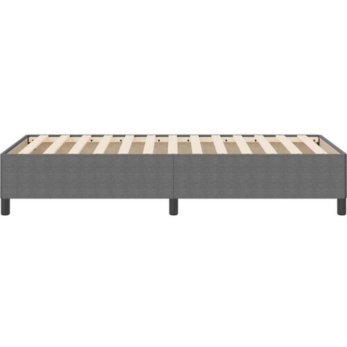 VidaXL Okvir kreveta Svjetlosiva Inženjersko drvo, Metal 90 x 200 cm Slike