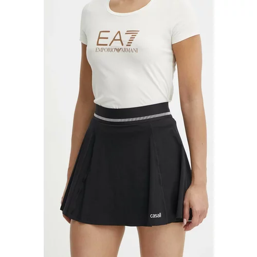 Casall Sportska suknja Court boja: crna, mini, širi se prema dolje