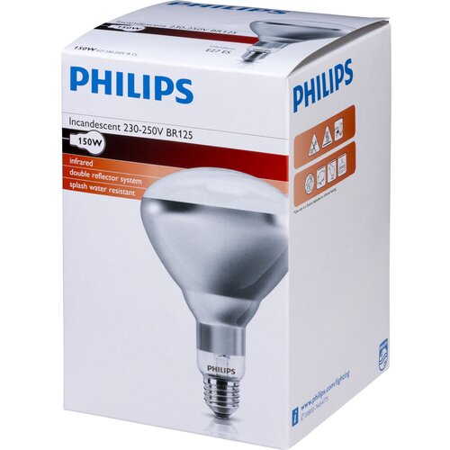 Philips infrared lamp BR125 IR 150W E27 230-250V CL Cijene