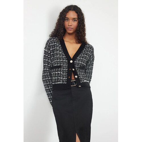 TRENDYOLMILLA Ženski duks Twoaw25Hi00240, Crna Cene