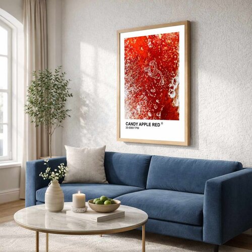 WALLXPERT NC11833_3545 Multicolor Decorative Framed MDF Painting Cene