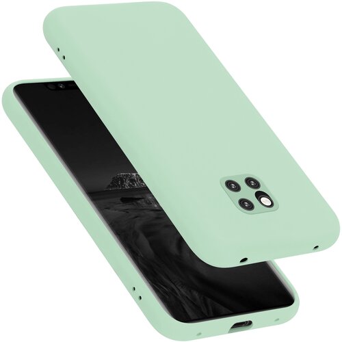 ohišje, združljiv s huawei v tekoči svetlo zeleni barvi - zaščitni pokrov iz fleksibilnega silikona tpu, (20590329) Cene