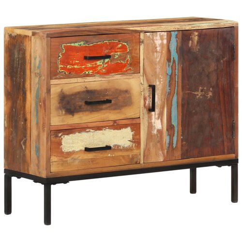 vidaXL Komoda 88x30x73 cm trden predelan les Cene