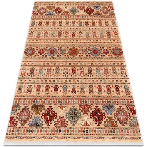 RugsX Preproge Volnena preproga KESHAN Čopki, orientalski 7684/5 200x290 cm Bež Cene