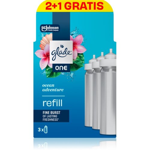 Glade ONE Ocean Adventure nadomestno polnilo za osvežilec zraka 3x10 ml Slike