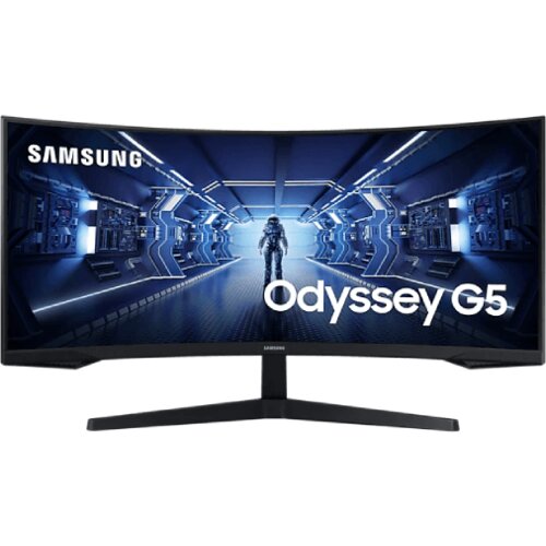 Samsung ukrivljen monitor Odyssey G5 C34G55TWWR 34" 165Hz 1 ms (MPRT) FreeSync Premium Cene